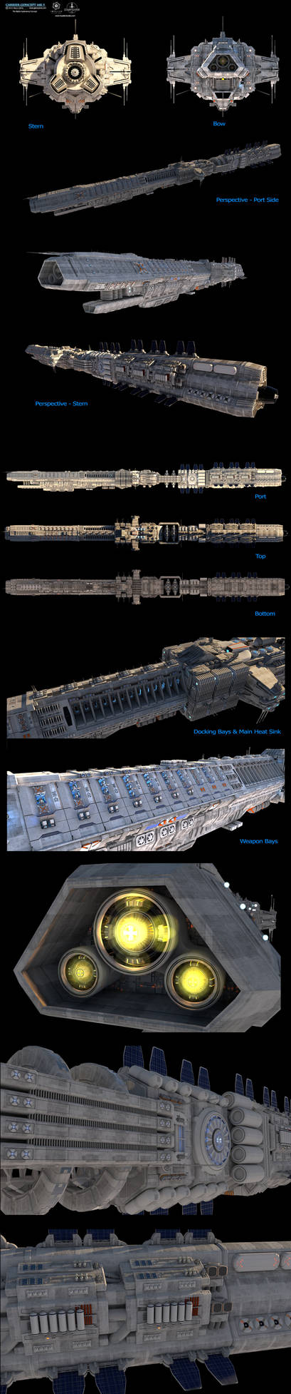 Carrier Concept-MK5 by GlennClovis
