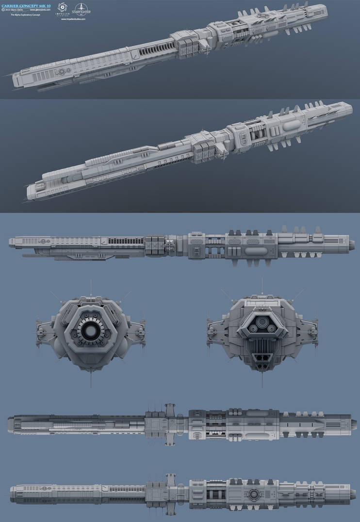 Carrier Concept-MK10 by GlennClovis