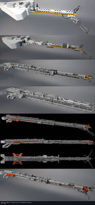 Midway Station - Refueling Arm Design Progression