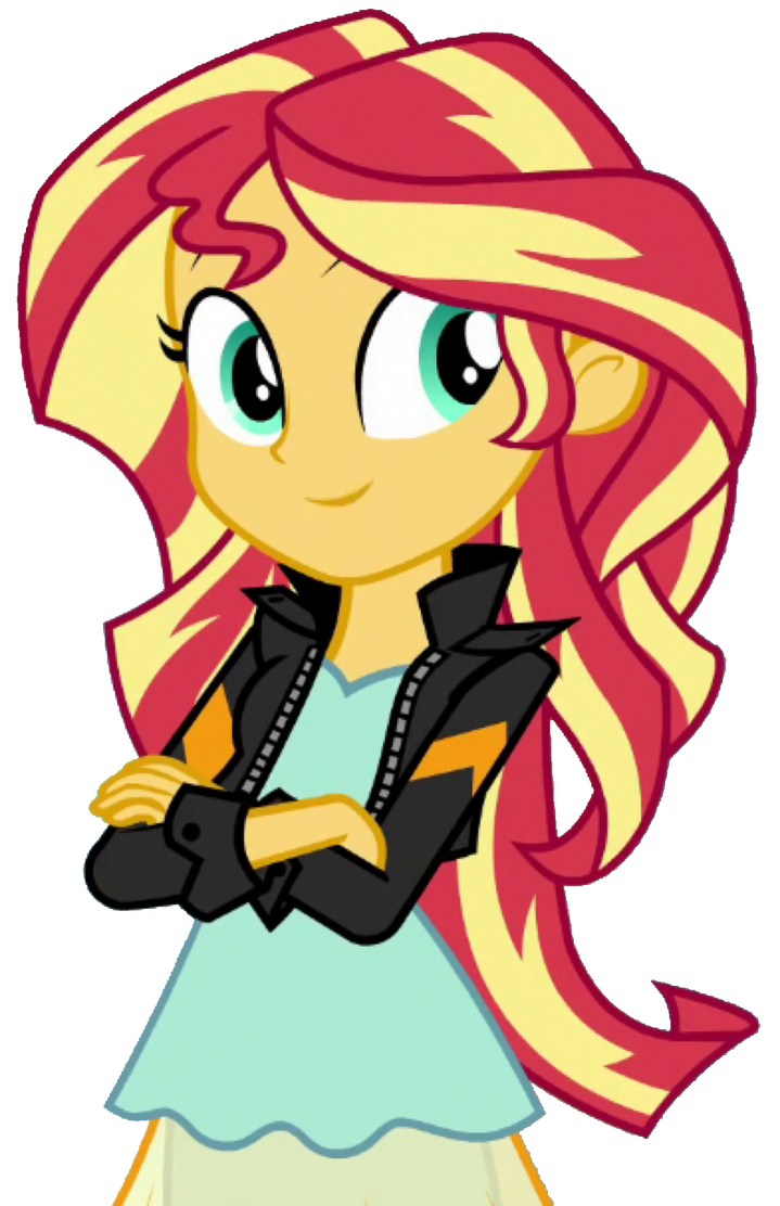 [Vector] Sunset smilling by TheBarSection on DeviantArt