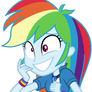 [Vector] Rainbow Dash grin