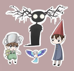 Over The Garden Wall Stickers