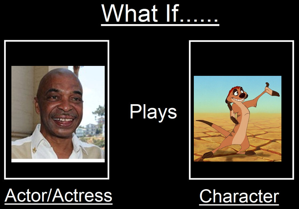 What if Samuel E. Wright Played Timon by scottyiam on DeviantArt