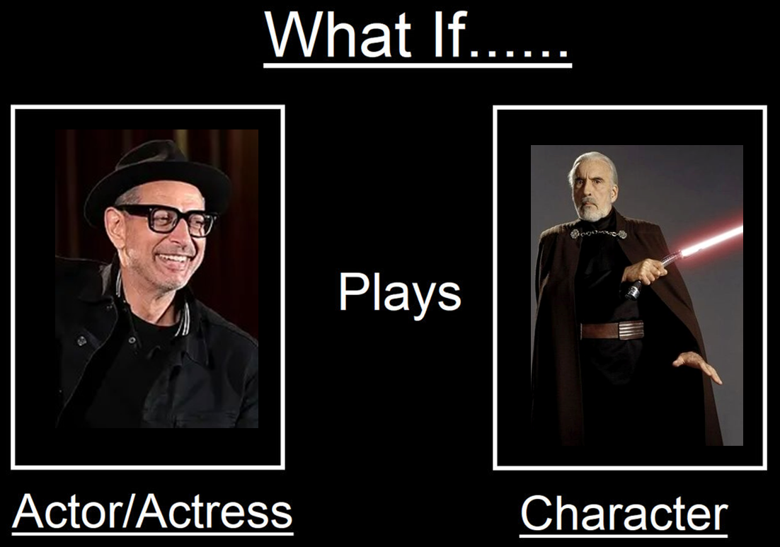 What if Jeff Goldblum Played Count Dooku