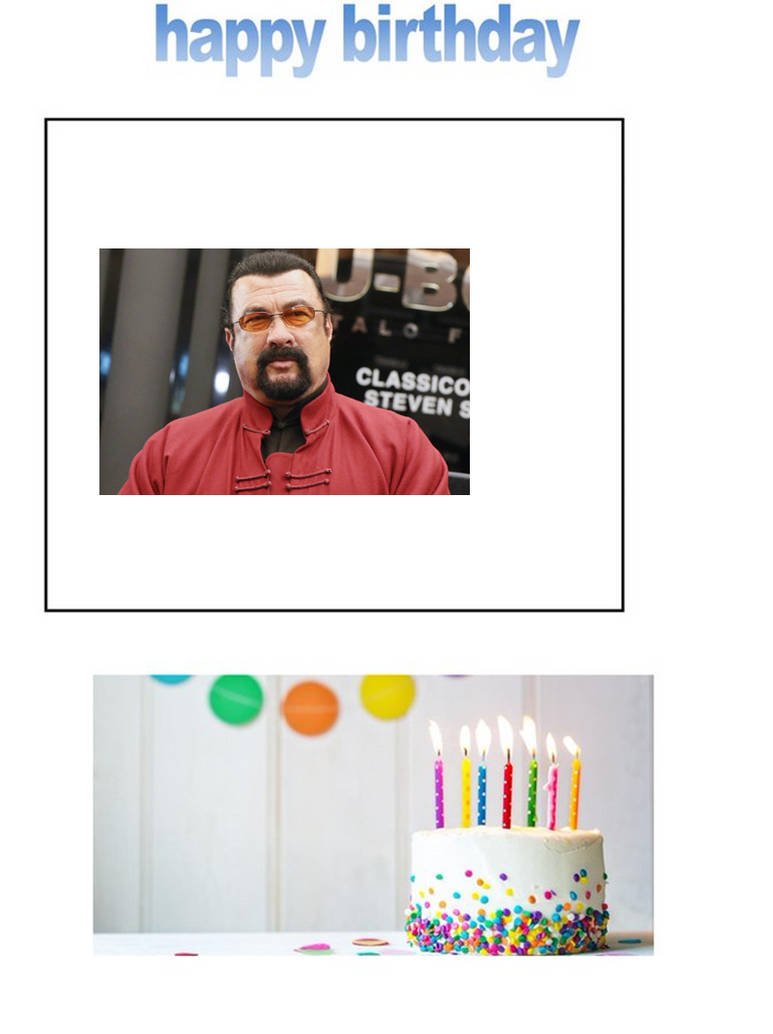 happy birthday Steven Seagal by scottyiam on DeviantArt