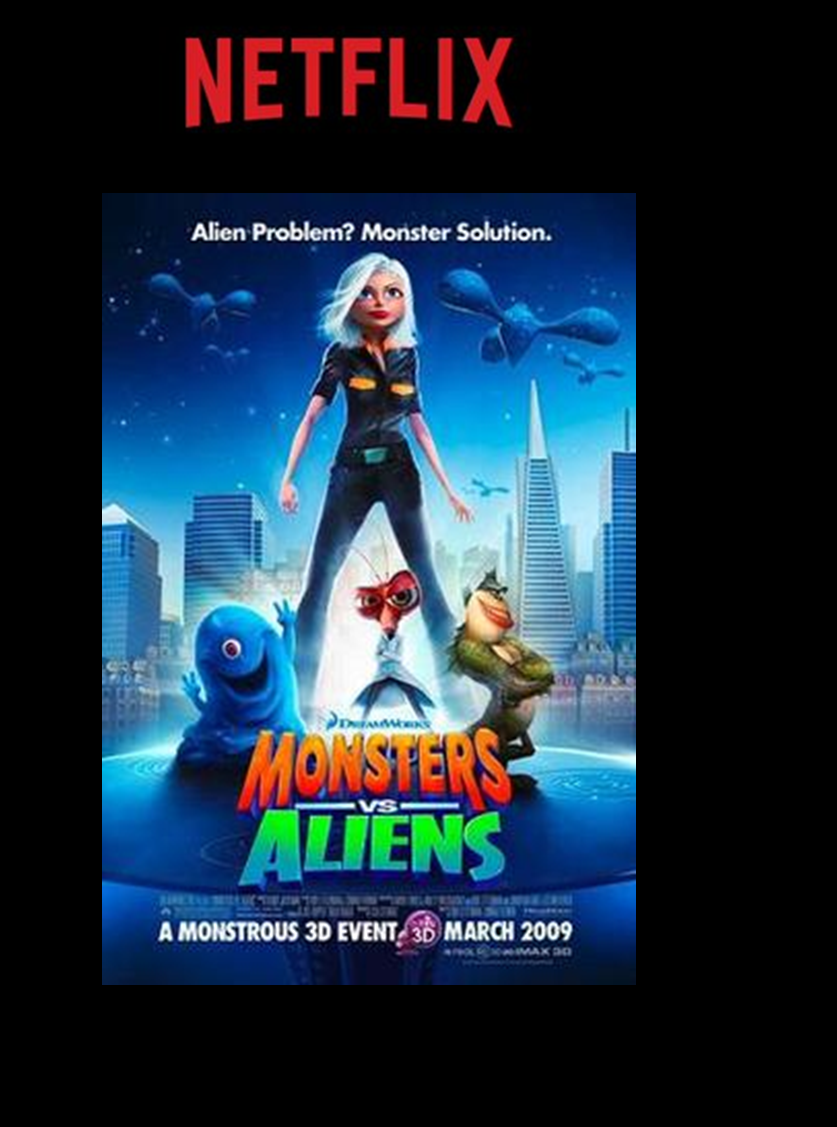 Monsters vs Aliens  Monsters vs aliens, Alien movie poster