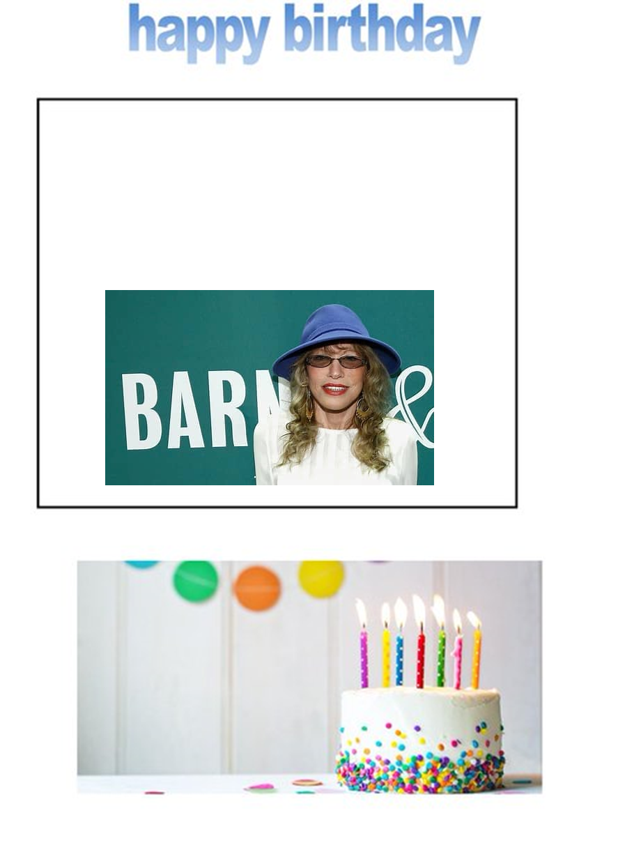 happy birthday Carly Simon by scottyiam on DeviantArt