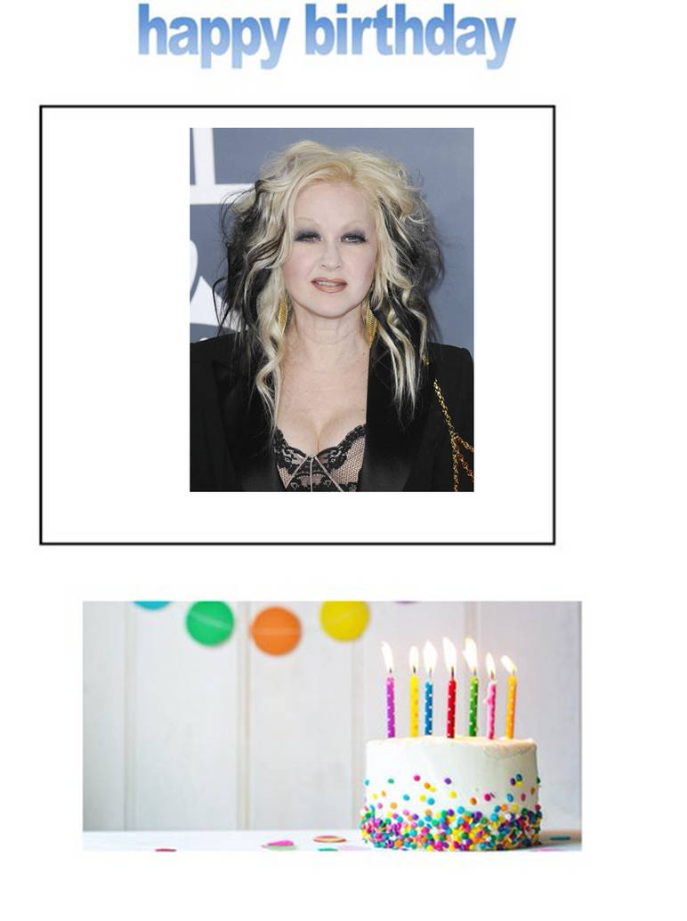 Happy Birthday Cyndi Lauper by scottyiam on DeviantArt