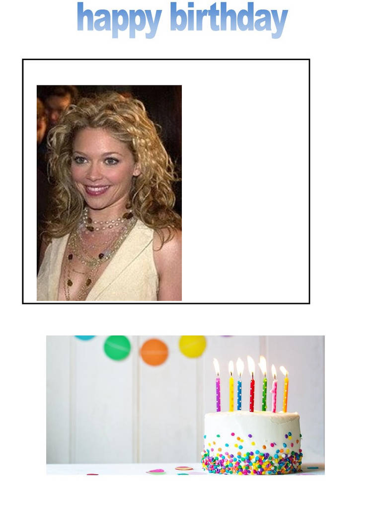 happy birthday Amanda Detmer by scottyiam on DeviantArt