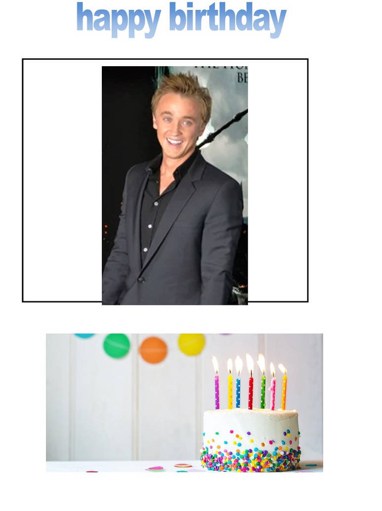 happy birthday Tom Felton by scottyiam on DeviantArt