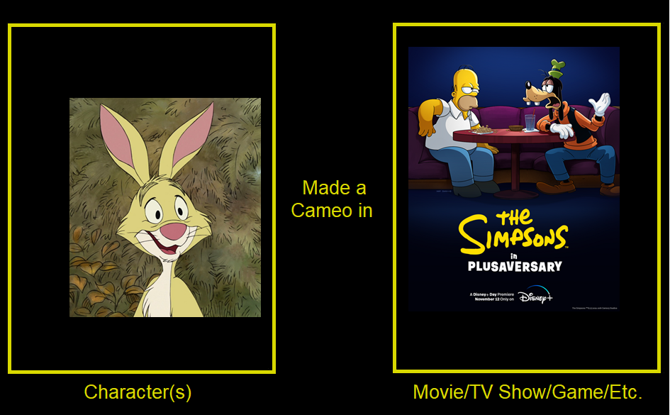 Rabbit Made Cameo in The Simpsons in Plusaversary by scottyiam on ...