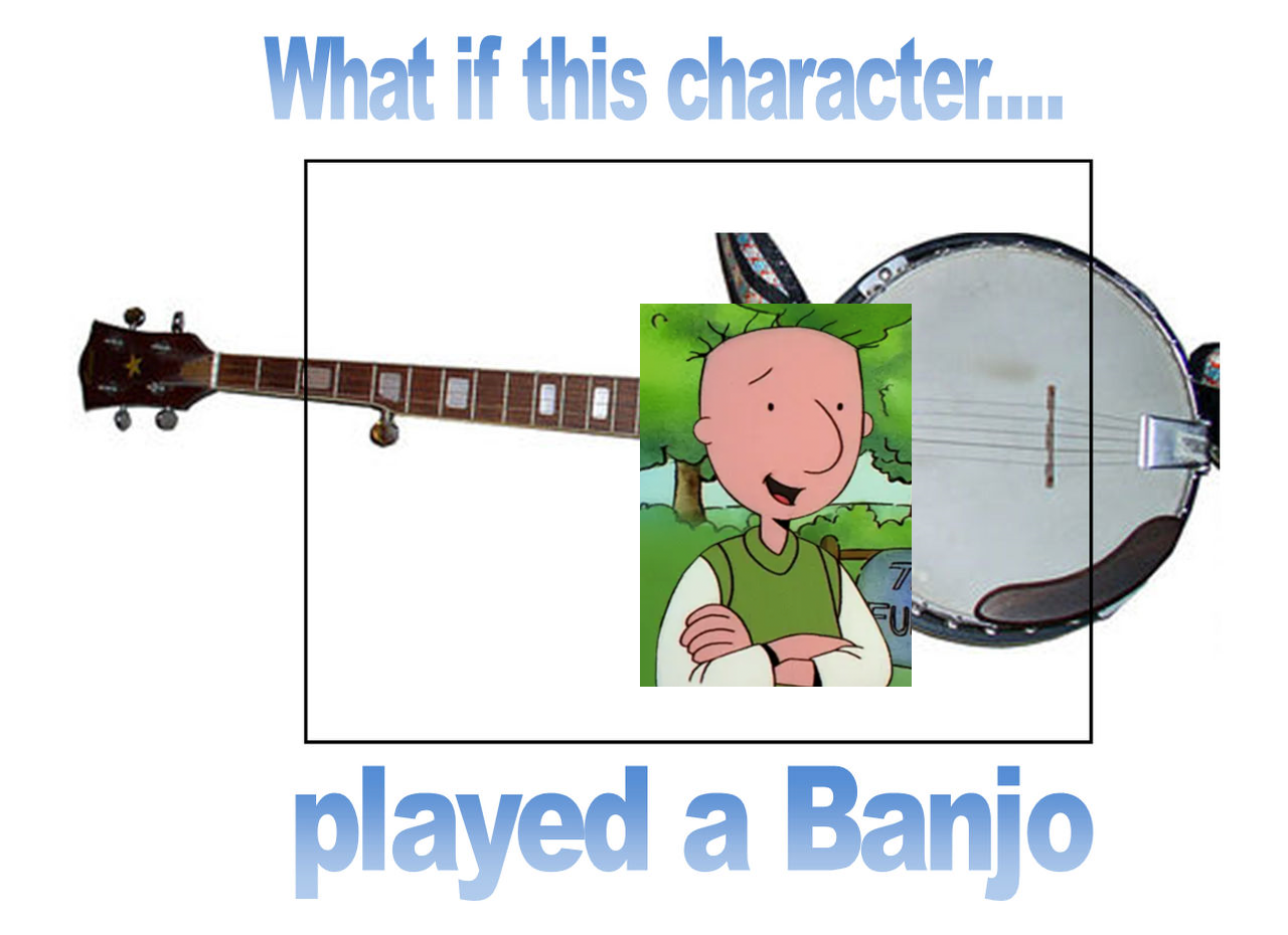 What if Doug Funnie played a Banjo by scottyiam on DeviantArt