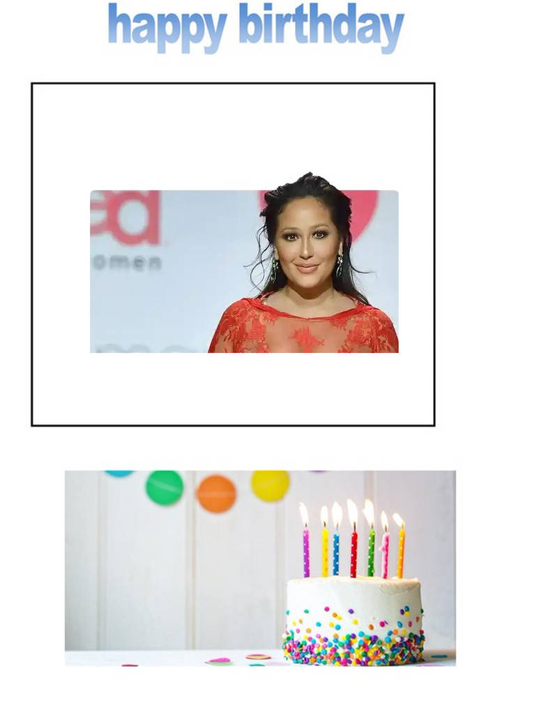 happy birthday Adrienne Bailon by scottyiam on DeviantArt