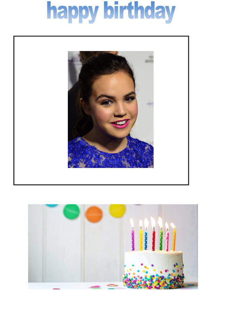 happy birthday Bailee Madison by scottyiam on DeviantArt