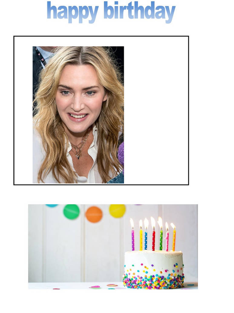 Happy birthday Kate Winslet by scottyiam on DeviantArt