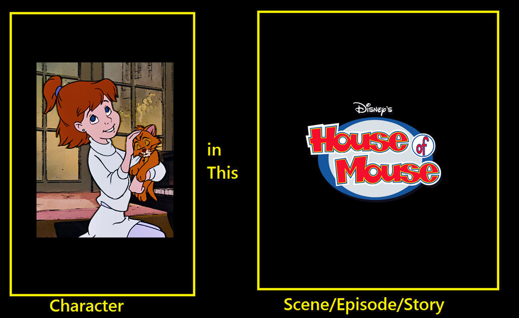 what if Jenny Foxworth in House of Mouse by scottyiam on DeviantArt