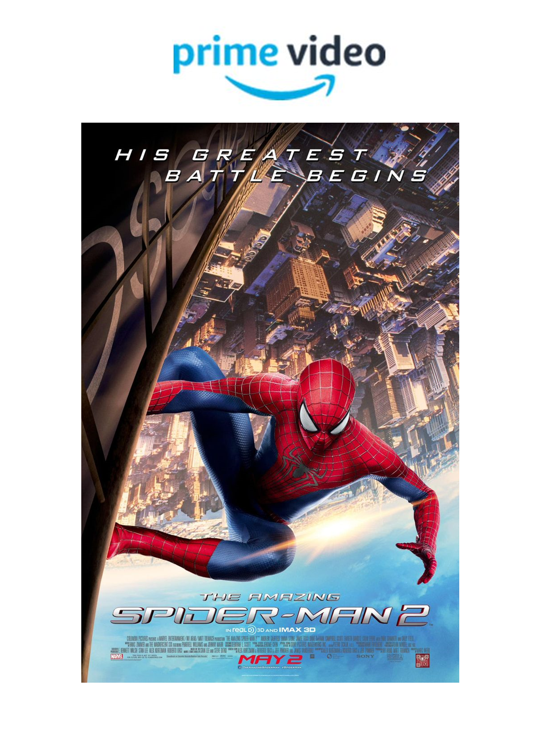 The amazing spider sales man amazon prime