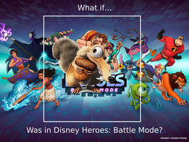 What if Scrat was in Disney Heroes Battle Mode