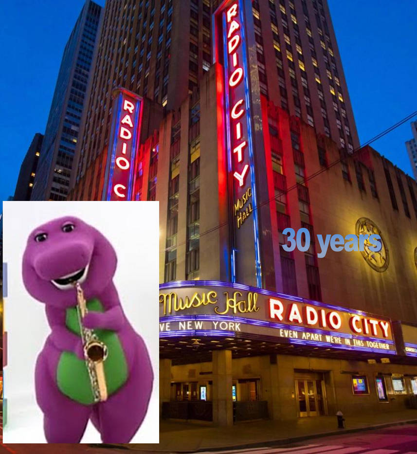 Barney Live! At Radio City 30 years by scottyiam on DeviantArt