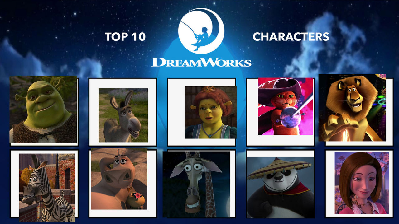 Dreamworks Creating Characters My Top 10 DreamWorks Characters by scottyiam on DeviantArt