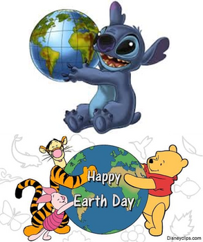 Happy earth day from disney