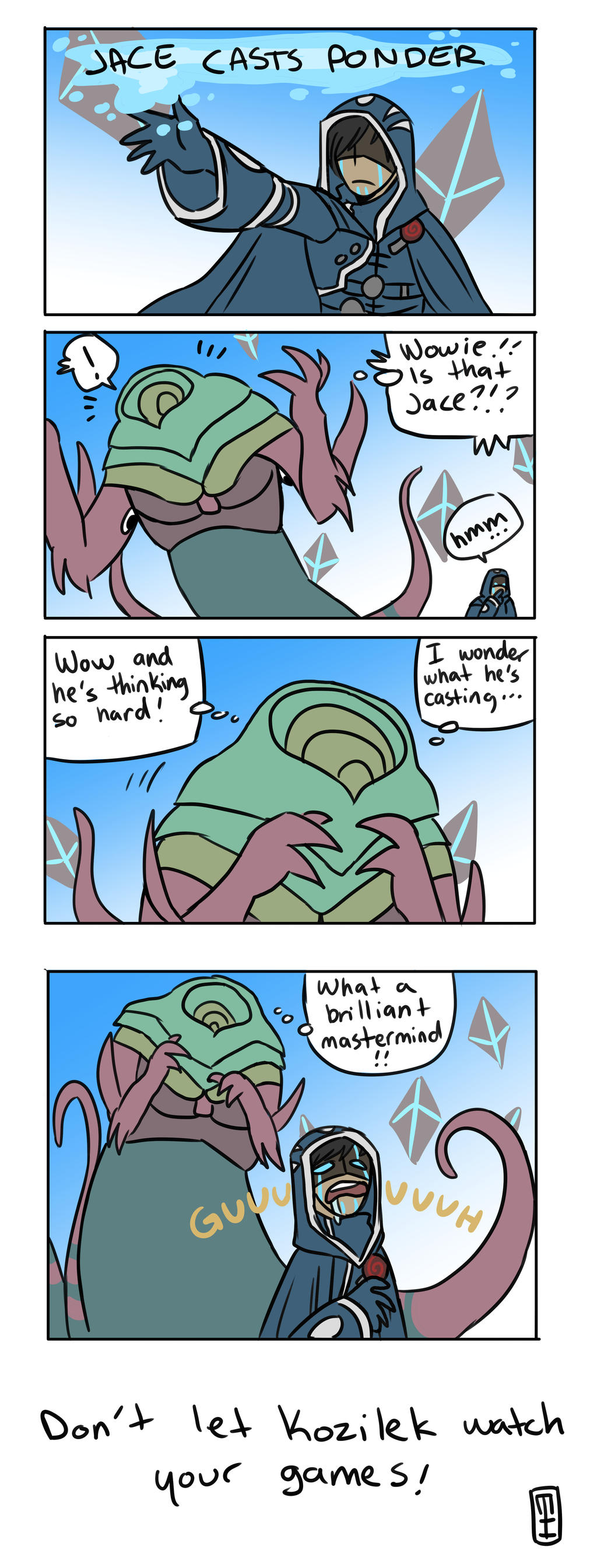 MTG comic by elorathedino on DeviantArt