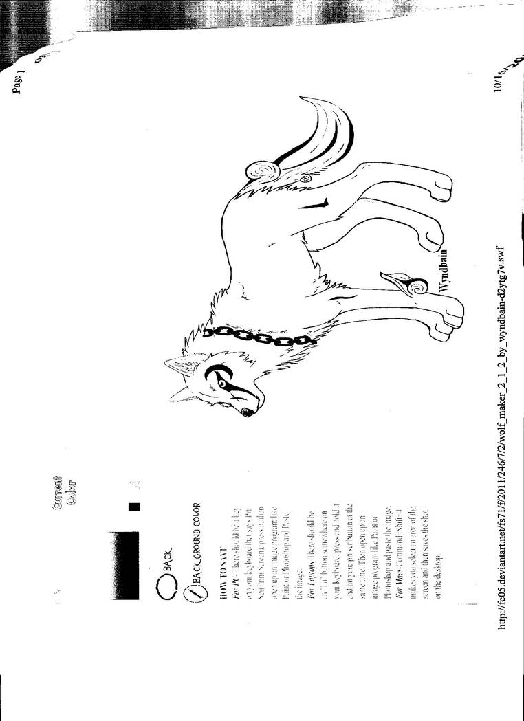 Wolf characters by firegoddess91 on DeviantArt