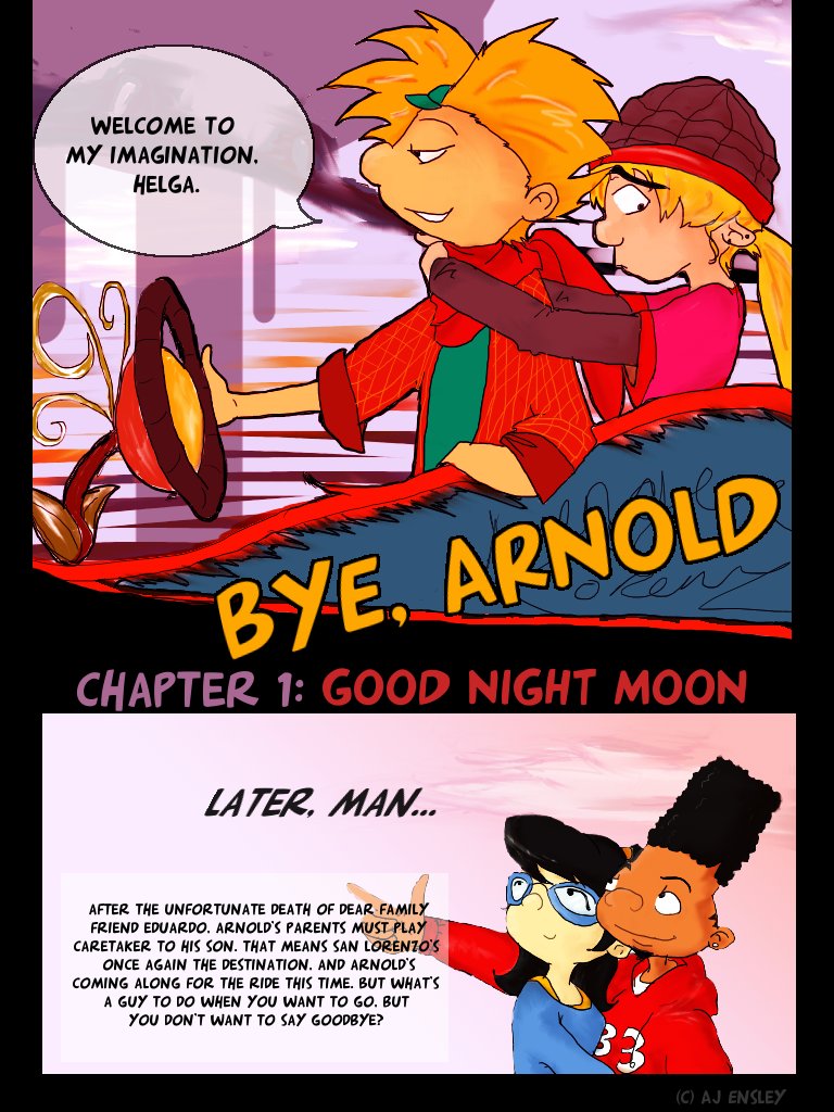 Bye Arnold Ch. 1 cover