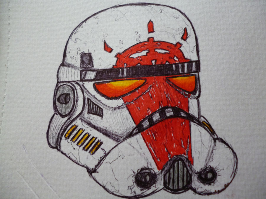 Stormtrooper helmet by JoelMcHardman on DeviantArt