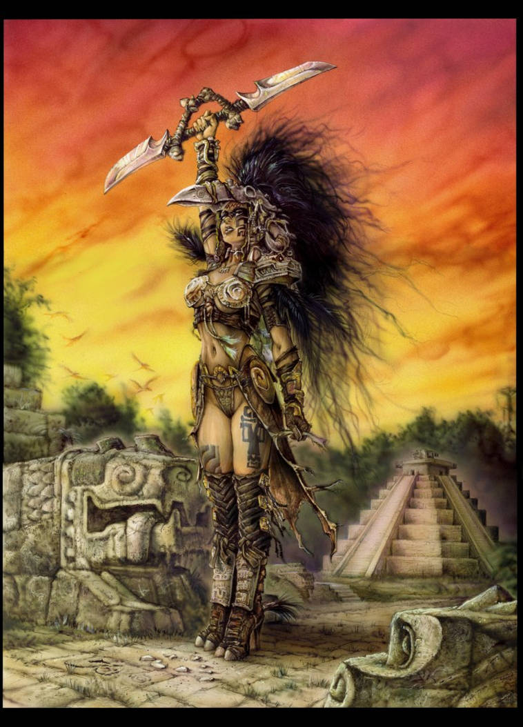 Aztec Queenz Aztec Queen by PlanetDarkOne on DeviantArt