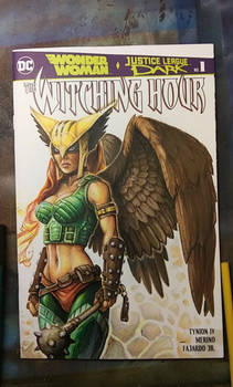 Hawkgirl cover