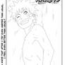 Naruto Cover 320 - Line Art