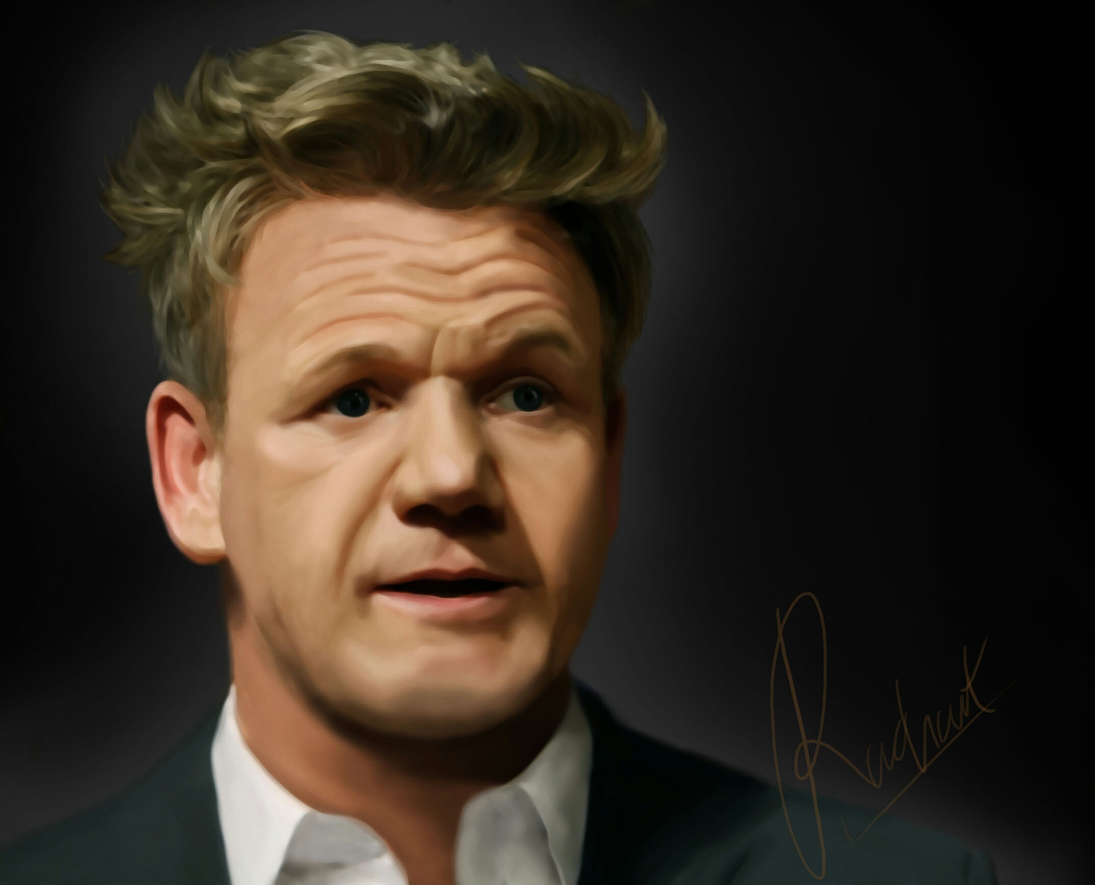 Gordon Ramsay by riyadhirach on DeviantArt