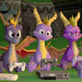 (SFM Spyro) Four dragons playing video games...