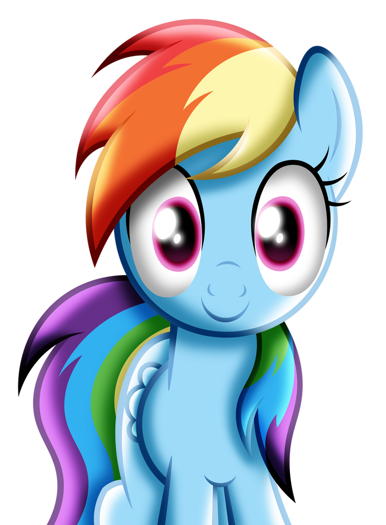 (MLP Vector) Complete and Uncanny Blank Stare... by Thunder-Artist on ...