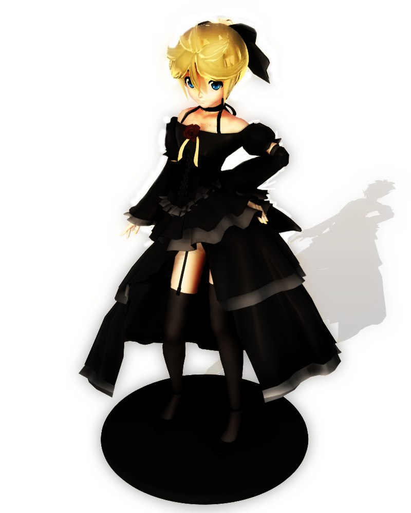 IMITATION BLACK Len by oOIchibiOo on DeviantArt