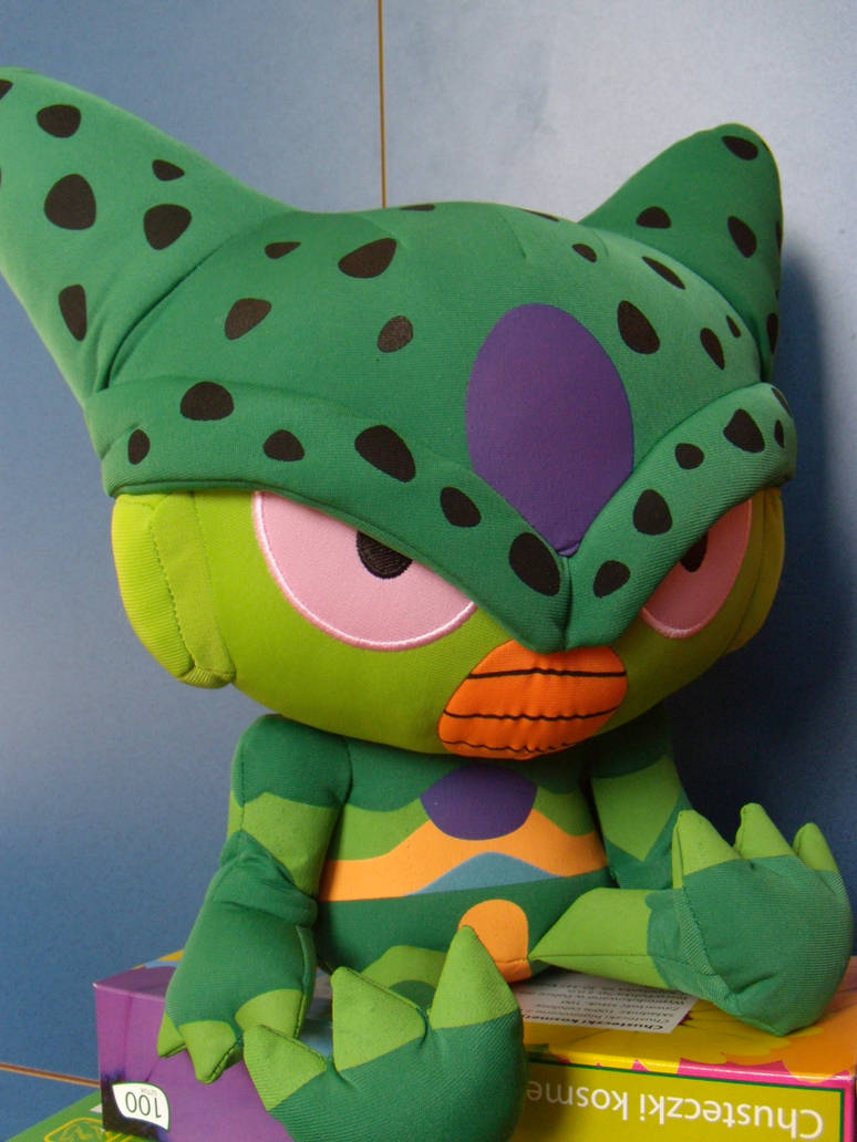 Cell plushie by WalnutSprout on DeviantArt