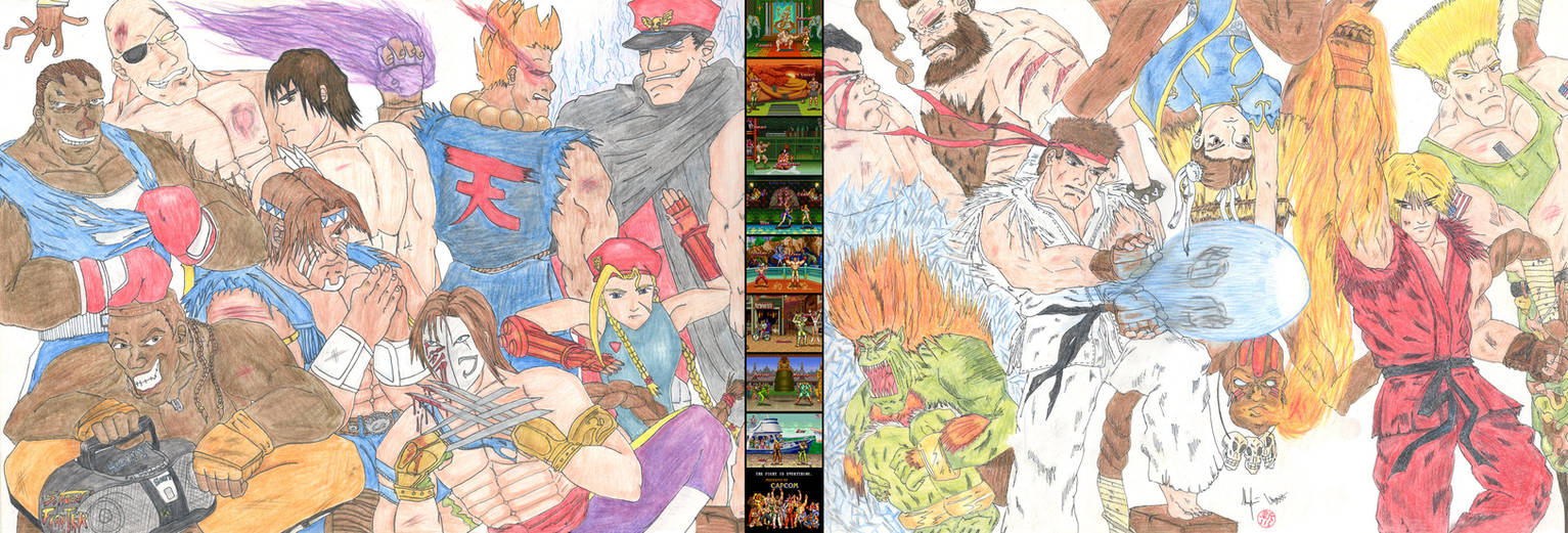 Street Fighter II by TheLandoBros on DeviantArt