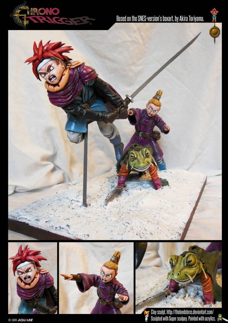 Chrono Trigger Sculpture by TheLandoBros