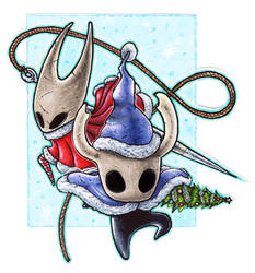 Hollow Knight and Hornet - Christmas 2021