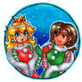 Peach and Tifa Christmas 2022
