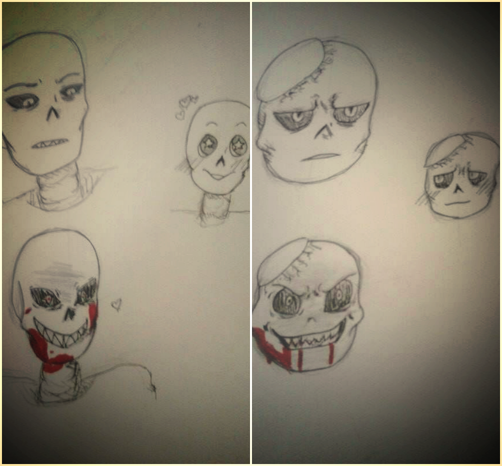 Undertale drawings - Yandere simulator sans drawing - Wattpad