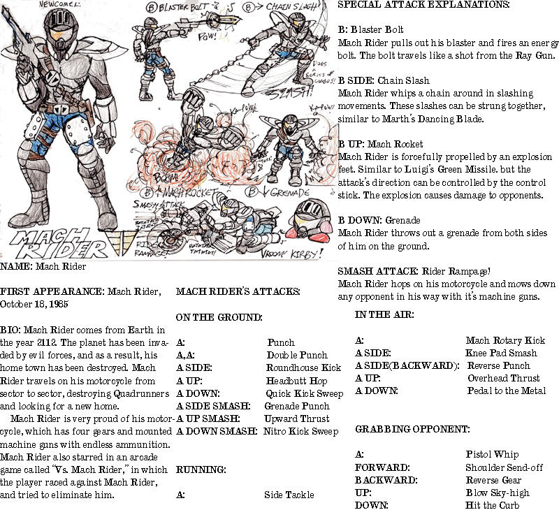 Mach Rider Sprite Mach Rider SSB Sp. Edition by AngstyGuy on DeviantArt