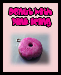 Donut with Pink icing