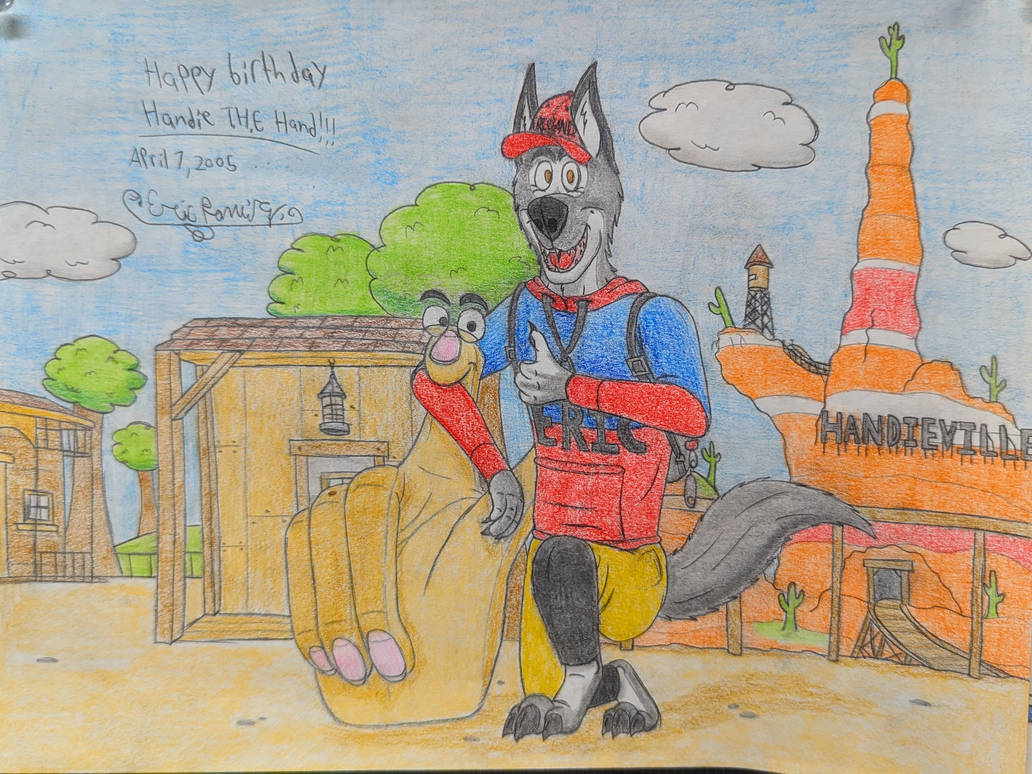 Handie Happy birthday Handie!! by ErictheWolf98 on DeviantArt