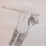 My drawing hand sketch