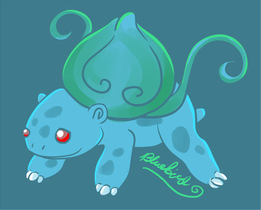 Fallout Bulbasaur Bulbasaur by bluebirdarts on DeviantArt