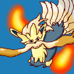 Pokemon Fusion -Stoutland  Ninetales-