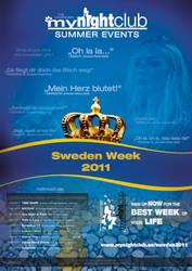 myNightclub Poster #2 - Sweden Week