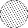 Circulo png de lineas diagonales